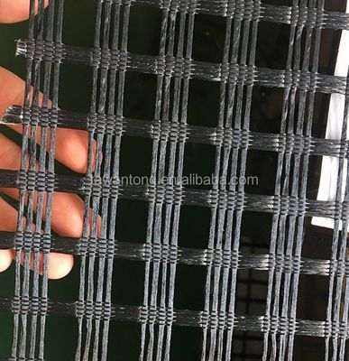 中国デザインスタイル ISO標準 50kn 道路建設用ガラス繊維ジオグリッド