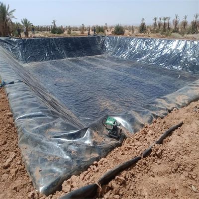 粗い表面 HDPE 地膜 ワークショップ 防水ダム 壁面 フィルム 吹き出し
