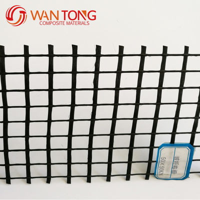 CE/ISO9001 承認 25-200kn/m 道路建設 単軸 双軸 PVC コーティング ポリエステル ジオグリッド メッシュ