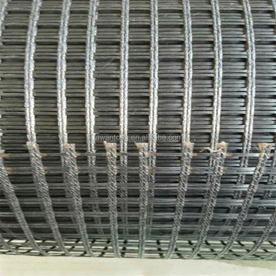 CE/ISO9001 承認 25-200kn/m 道路建設 単軸 双軸 PVC コーティング ポリエステル ジオグリッド メッシュ