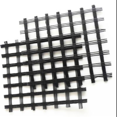 バイアキシアルポリエステル ジオグリッド80-80 道路床固化のためのPET 0.2mm-4mm厚さ
