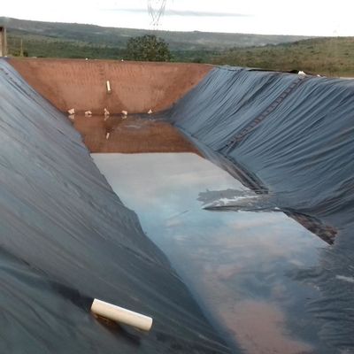 LDPE LLDPE HDPE プラスチック魚池防水膜 0.5mm HDPE 地膜シート m2