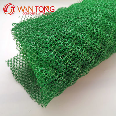 CE/ISO9001/ISO14001 認証 エロージョン制御のためのグリーンプラスチックジオネット 3Dジオマット