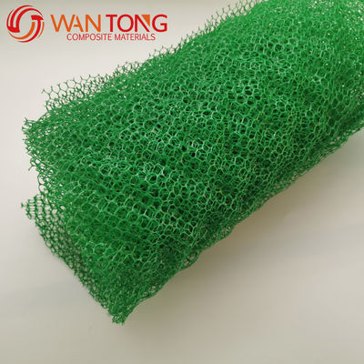 CE/ISO9001/ISO14001 認証 エロージョン制御のためのグリーンプラスチックジオネット 3Dジオマット