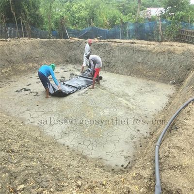 滑らかな質感のある表面 1.5mm HDPE 地膜 防水プラスチックダム 1.0mm