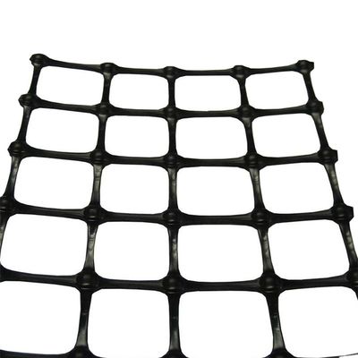 強度 PP 道路ドライブウェイの支障壁のためのプラスチックジオグリッド 25.4*25.4mm メッシュサイズ