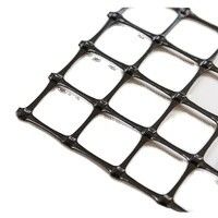 強度 PP 道路ドライブウェイの支障壁のためのプラスチックジオグリッド 25.4*25.4mm メッシュサイズ