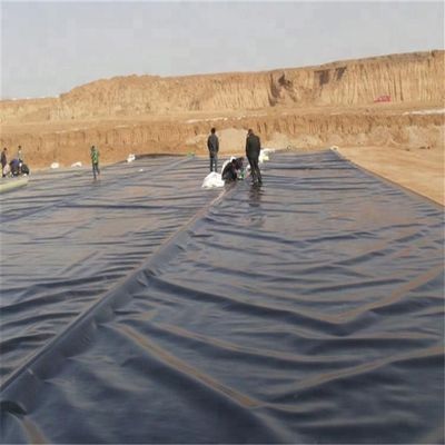 1mm 1.2mm 1.5mm HDPE 地膜 ダムや人工湖 黒緑青 白