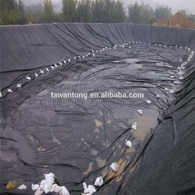1mm 1.2mm 1.5mm HDPE 地膜 ダムや人工湖 黒緑青 白