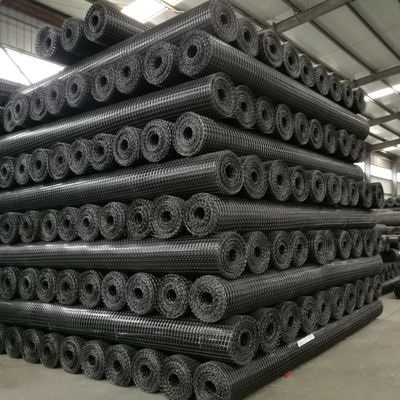 鉱山産業における強化のための高張力プラスチック・バイアキシアル・ジオグリッド