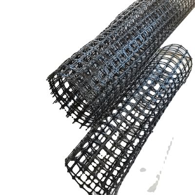 道路の強化用ブラックPP・バイアキシアル・ジオグリッド4040 メッシュサイズ12.7*12.7mm