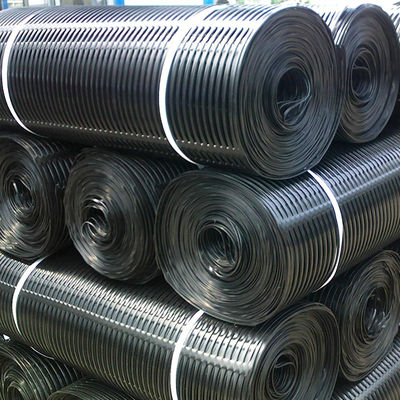 地図網 CE/ISO9001 認証 50Kn/m 斜面保護 土壌セル PP HDPE プラスチック 単軸地図網