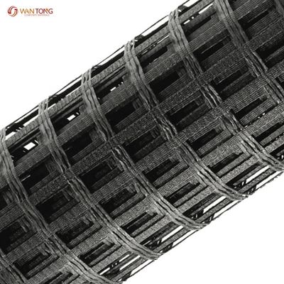 中国のデザインスタイル 道路地下室強化 ポリエステル PET ジオグリッド/ PVC コーティング