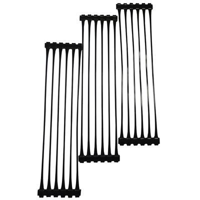 高強度 40kn/M HDPE 単軸プラスチックジオグリッド 50m ロール長と 1m 幅