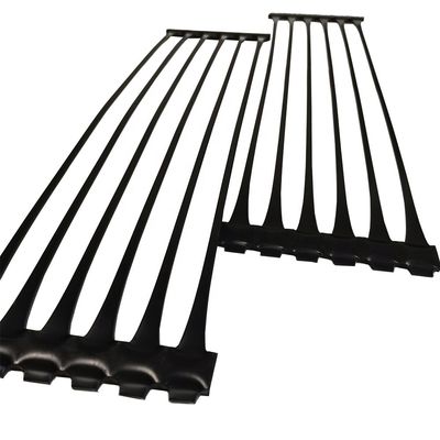 高強度 40kn/M HDPE 単軸プラスチックジオグリッド 50m ロール長と 1m 幅