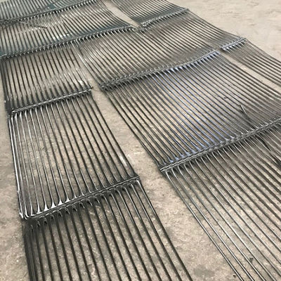 高強度 40kn/M HDPE 単軸プラスチックジオグリッド 50m ロール長と 1m 幅