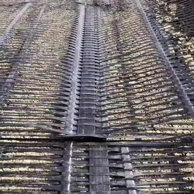 120KN HDPE プラスチック 単軸地格 地合成安定化 50m ロール 長さ