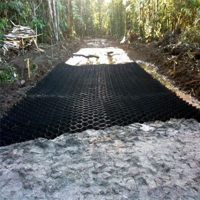 100mm HDPE ジオセル侵食制御 異なる傾斜角度と条件に適しています