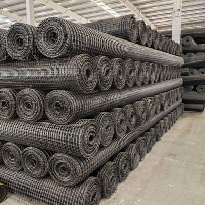 道路建設強化 地格子 張力 15-60KN メッシュサイズ 12.7*12.7mm