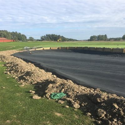 オーダーメイド 幅 100% バージン HDPE 滑らかな防水地膜
