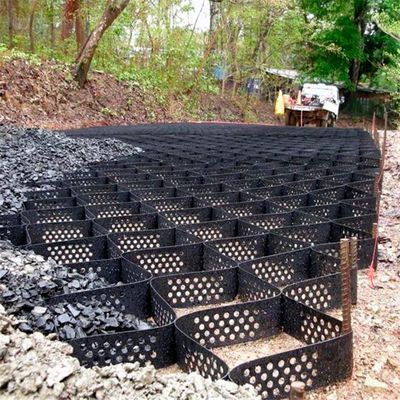 ドライブウェイ道路斜面保護用ジオセル HDPE 舗装 プラスチック砂石安定剤