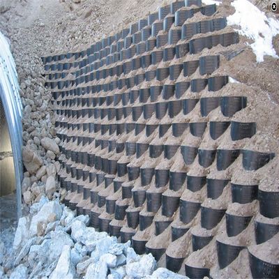 ISO14001 固定壁建設および砂岩安定化のためのカスタムHDPEジオセル