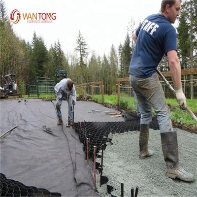 道路鉄道建設 地質細胞 質感 穿孔 プラスチック HDPE 75mm/100mm/150mm
