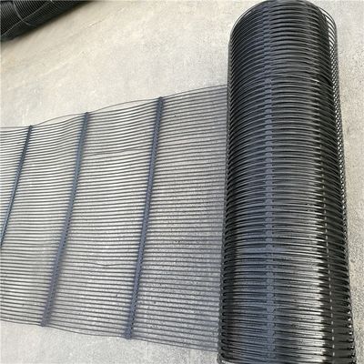 CE/ISO9001 認証されたHDPE 固定壁補強用単軸地格 黒