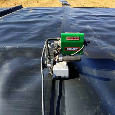 中国デザインスタイル 1.0mm 滑らかな表面 HDPE 黒のゲオメムランロール
