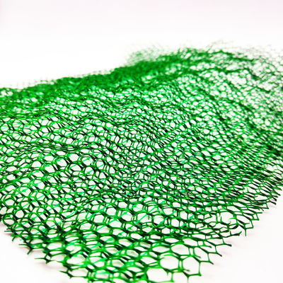 CE/ISO9001/ISO14001 認証されたプラスチック 3D 植生網 斜面保護用の草地舗装機