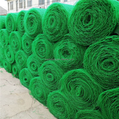 CE/ISO9001/ISO14001 認証されたプラスチック 3D 植生網 斜面保護用の草地舗装機