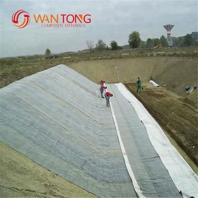 白色ベントナイト強化Gcl 防水プロジェクトのための伝統的な設計 4000g/sqm
