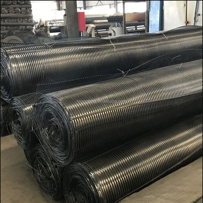 幅1m 厚さ高さPP/HDPE 固定壁のための単軸プラスチックジオグリッド 110kn/M