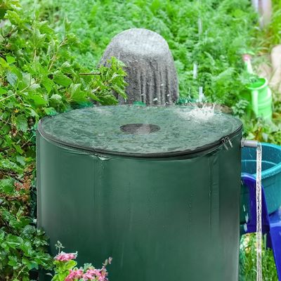 農園農業のための380LのPVCタールン折りたたむポータブル水貯蔵タンク
