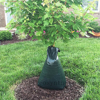 20 ガロン容量 陸軍緑の木 水付けバッグ ゆっくり放出する根水システム