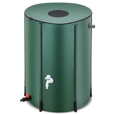 エクストラ安定 250L ポータブル ウォーター コレクター 防水 レイン コレクション用の レイン バレル