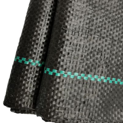 農業用地面カバーマット 100GSM PP 雑草管理バリア用雑草マット