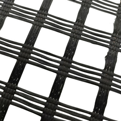道路建設のための高張力ガラス繊維ジオグリッド