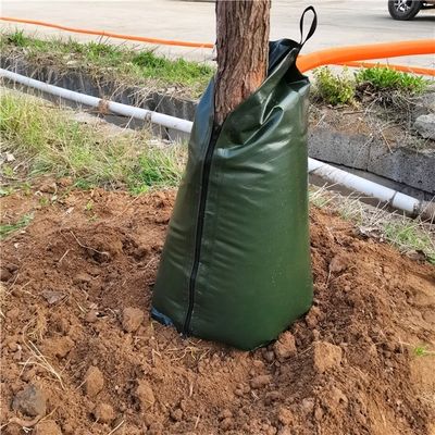 濃緑色 ゆっくり放出する樹木用水袋 250〜3500グラム 3 同じPEタール