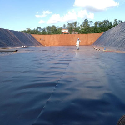 0.5mm 厚さ HDPE 地膜 農家の魚池と埋立地の適用