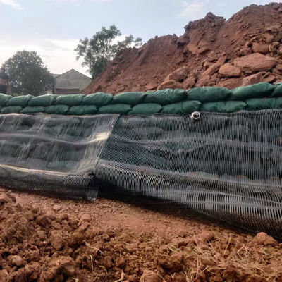 50m 長さ HDPE/PP 固定構造の強化のための単軸プラスチックジオグリッド