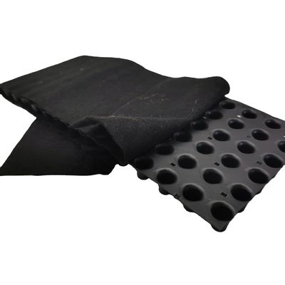 建物の地下駐車場構造のための8mm HDPE PP ヴァージンリサイクル排水板