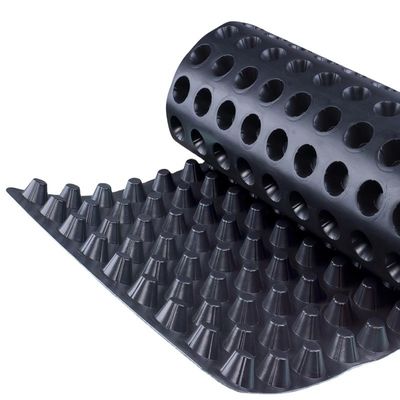 建物の地下駐車場構造のための8mm HDPE PP ヴァージンリサイクル排水板