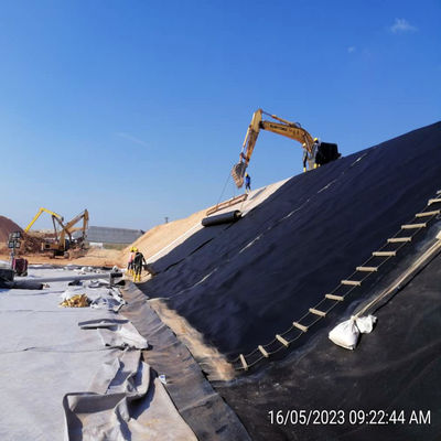 現代のスタイル 地膜バイオダイジェスター HDPE プラスチックシート ダムカバーと保護