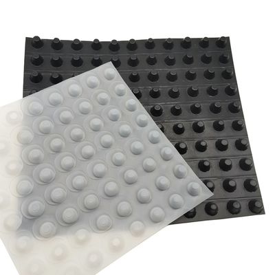 HDPE PP バージン リサイクル 高強度 10mm 穴の高さ トンネル/地下鉄用排水板