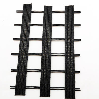 土面斜面道路建設 50kn 80kn 100kn ポリエステル ペット ジオグリッド 厚さ 0.2mm-4mm