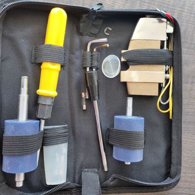 0-450°Cと単膜厚さ0.2-1.5mmの加熱温度のための800Wの溶接機