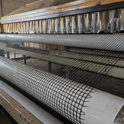 最良のポリエステル バイアキシアル ジオグリッド ISO 標準と最長 1m-6m 幅