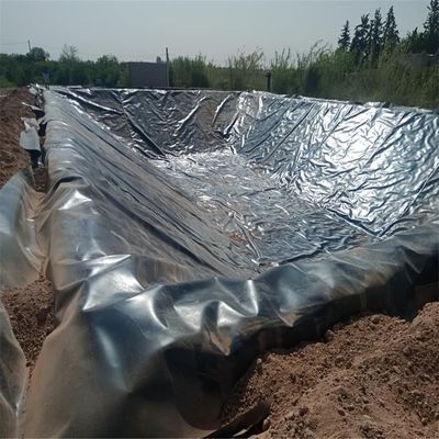 粗い表面 HDPE 地膜 ワークショップ 防水ダム 壁面 フィルム 吹き出し