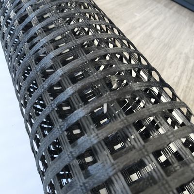 白いポリエステル 地面格子強化 土壌安定化 土木工学